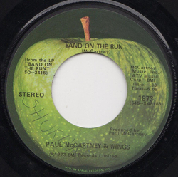 Wings US Band On The Run Vinyl 7" USED