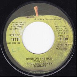 Paul McCartney & Wings Band On The Run Vinyl 7" USED
