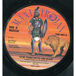 Bob & Marcia To Be Young Gifted And Black Vinyl 7" USED