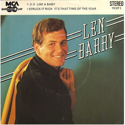 Len Barry 1-2-3 / Like A Baby / I Struck It Rich / It's That Time Of The Year Vinyl 7" USED
