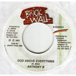 Anthony B / Norrisman God Above Everything / Park Your Guns Vinyl 7" USED