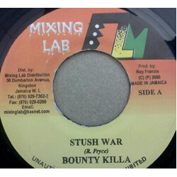 Bounty Killer Stush War Vinyl 7" USED