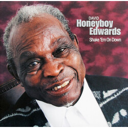 David "Honeyboy" Edwards Shake 'Em On Down Vinyl LP USED