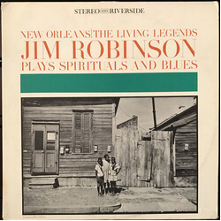 Jim Robinson's New Orleans Band Jim Robinson Plays Spirituals And Blues Vinyl LP USED