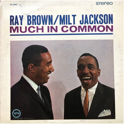 Ray Brown / Milt Jackson Much In Common Vinyl LP USED