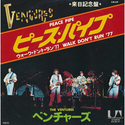 The Ventures Peace Pipe / Walk Don't Run '77 Vinyl 7" USED