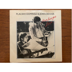 Placido Domingo / John Denver Perhaps Love Vinyl 7" USED