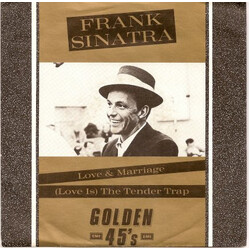 Frank Sinatra Love And Marriage / (Love Is) The Tender Trap Vinyl 7" USED