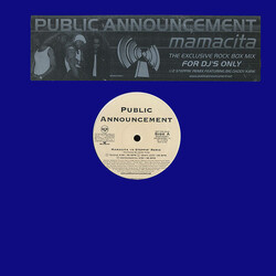 Public Announcement Mamacita (The Exclusive Rock Box Remix) Vinyl 12" USED