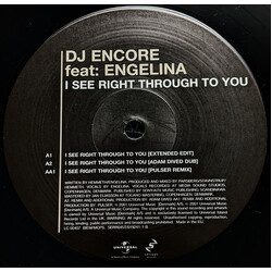 DJ Encore / Engelina I See Right Through To You Vinyl 12" USED