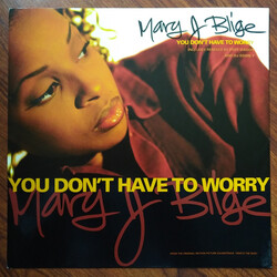 Mary J. Blige You Don't Have To Worry Vinyl 12" USED