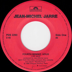 Jean-Michel Jarre Rendez-Vous Vinyl 7" USED