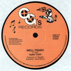 Tony Tuff Well Trash / Champion Jockey Vinyl 12" USED