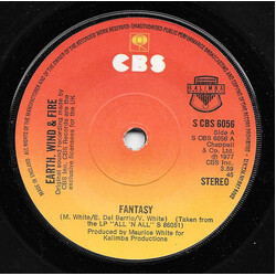Earth, Wind & Fire Fantasy Vinyl 7" USED