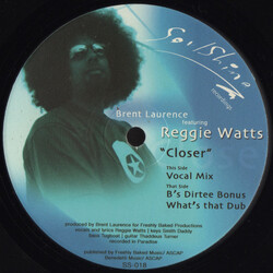 Brent Laurence / Reggie Watts Closer Vinyl 12" USED