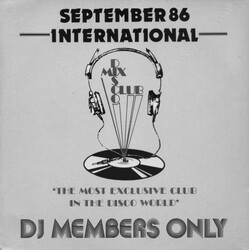 Various September 86 - International Vinyl 12" USED