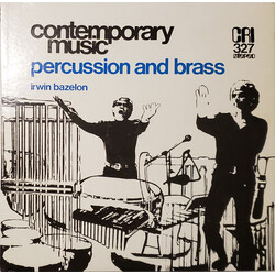 Irwin Bazelon Percussion And Brass Vinyl LP USED