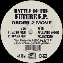 Order 2 Move Battle Of The Future E.P. Vinyl 12" USED