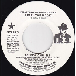 Belinda Carlisle I Feel The Magic Vinyl 7" USED