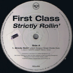 First Class (7) Strictly Rollin' Vinyl 12" USED