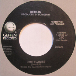 Berlin Like Flames Vinyl 7" USED