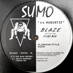 Blaze / The Piano Man #6 Hubert St. Vinyl 12" USED