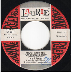 The Chimes (2) Who's Heart Are You Breaking Now? Vinyl 7" USED