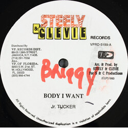 Junior Tucker / General Degree Body I Want / Miss Do It Sweet Vinyl 12" USED