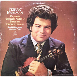 Itzhak Perlman / Niccolò Paganini / Pablo de Sarasate / Royal Philharmonic Orchestra / Lawrence Foster Concerto No. 1 In D / Carmen Fantasy Vinyl LP U