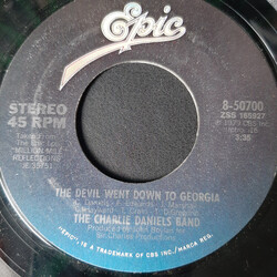 The Charlie Daniels Band The Devil Went Down To Georgia Vinyl 7" USED