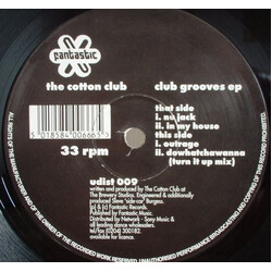 Cotton Club Club Grooves EP Vinyl 12" USED