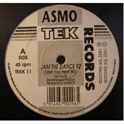 Asmo Jam The Dance 92 Vinyl 12" USED