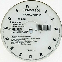Lemon Sol Aquamarine Vinyl 12" USED