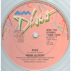 Herb Alpert Rise Vinyl 12" USED