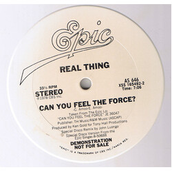 The Real Thing Can You Feel The Force? Vinyl 12" USED