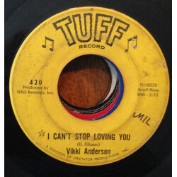 Vicki Anderson I Can't Stop Loving You Vinyl 7" USED