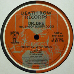 Dr. Dre / Snoop Dogg Nuthin' But A "G" Thang Vinyl 12" USED