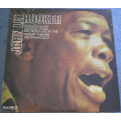 John Lee Hooker Kabuki Wuki Vinyl LP USED