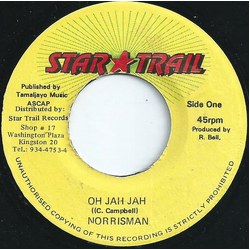 Norrisman Oh Jah Jah Vinyl 7" USED