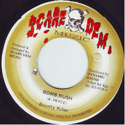 Bounty Killer Bomb Rush Vinyl 7" USED