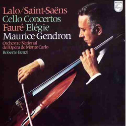 Édouard Lalo / Camille Saint-Saëns / Gabriel Fauré / Maurice Gendron / Orchestre National De L'Opéra De Monte-Carlo / Roberto Benzi Cello Concertos / 