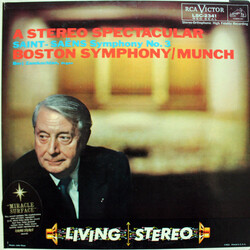 Camille Saint-Saëns / Boston Symphony Orchestra / Charles Munch / Berj Zamkochian A Stereo Spectacular / Symphony No. 3 Vinyl LP USED