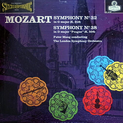 Wolfgang Amadeus Mozart / Peter Maag / London Symphony Orchestra Symphony No. 32 / Symphony No. 38 "Prague" Vinyl LP USED
