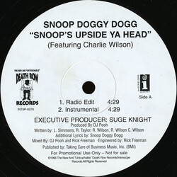 Snoop Dogg Snoop's Upside Ya Head Vinyl 12" USED