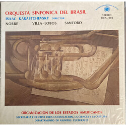 Orquestra Sinfônica Brasileira / Isaac Karabtchevsky / Marlos Nobre / Heitor Villa-Lobos / Claudio Santoro Untitled Vinyl LP USED