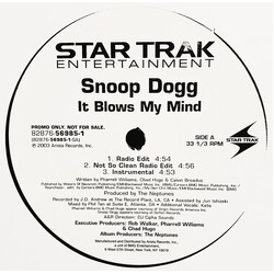 Snoop Dogg / Rosco P. Coldchain It Blows My Mind / Hot Vinyl 12" USED