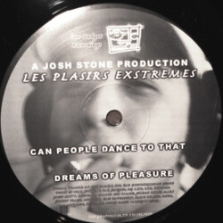 Josh Stone Les Plasirs Extremes Vinyl 12" USED