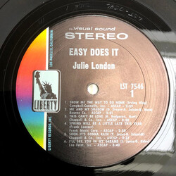 Julie London Easy Does It Vinyl LP USED