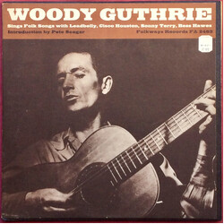 Woody Guthrie / Leadbelly / Cisco Houston / Sonny Terry / Bess Hawes Sings Folk Songs Vinyl LP USED