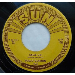 Rosco Gordon Sally Jo Vinyl 7" USED
